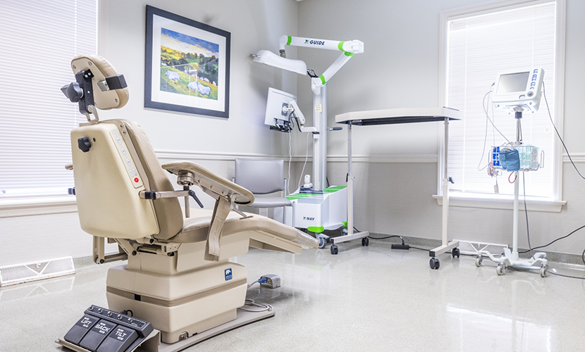 Dental exam room